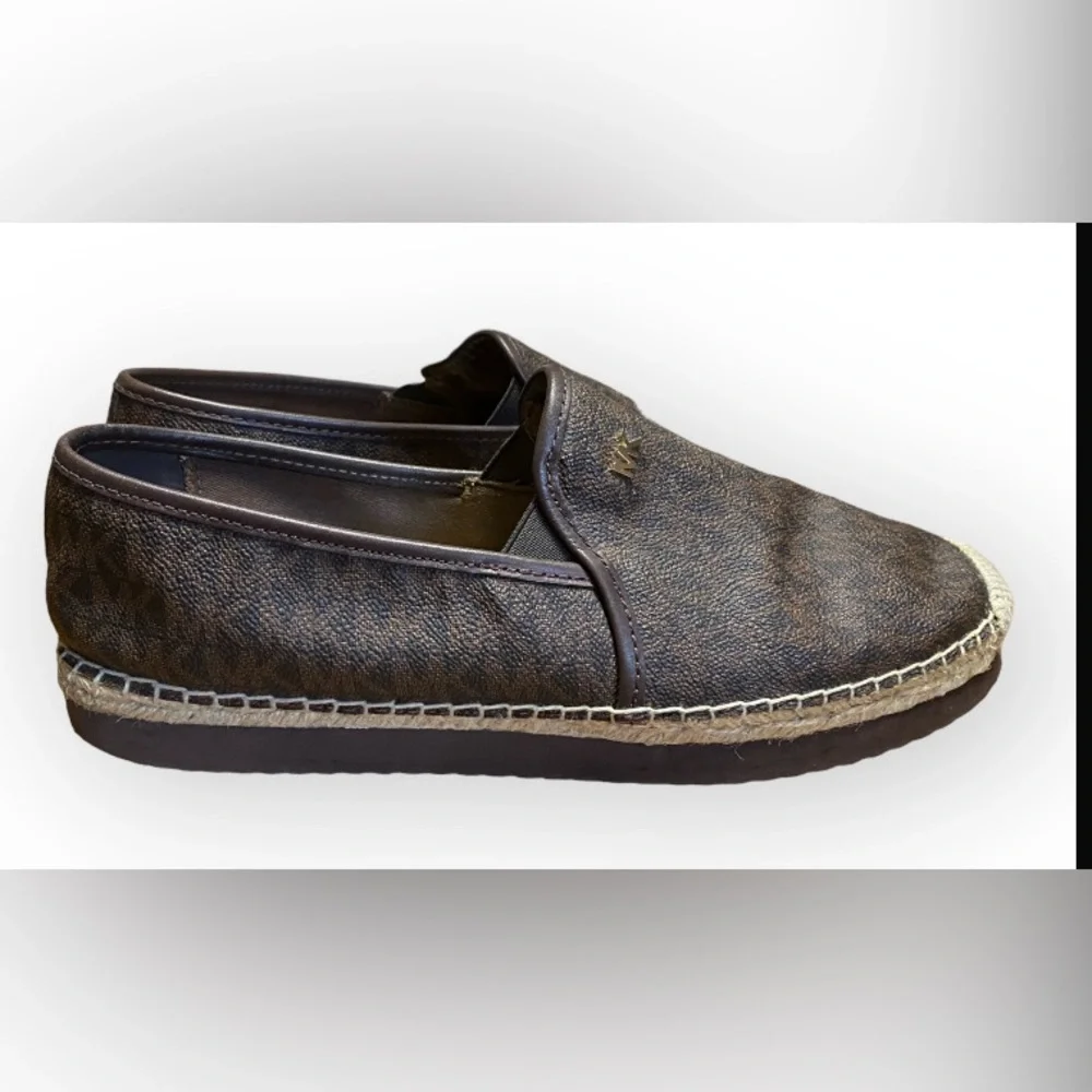 Michael Kors April monogram espadrilles